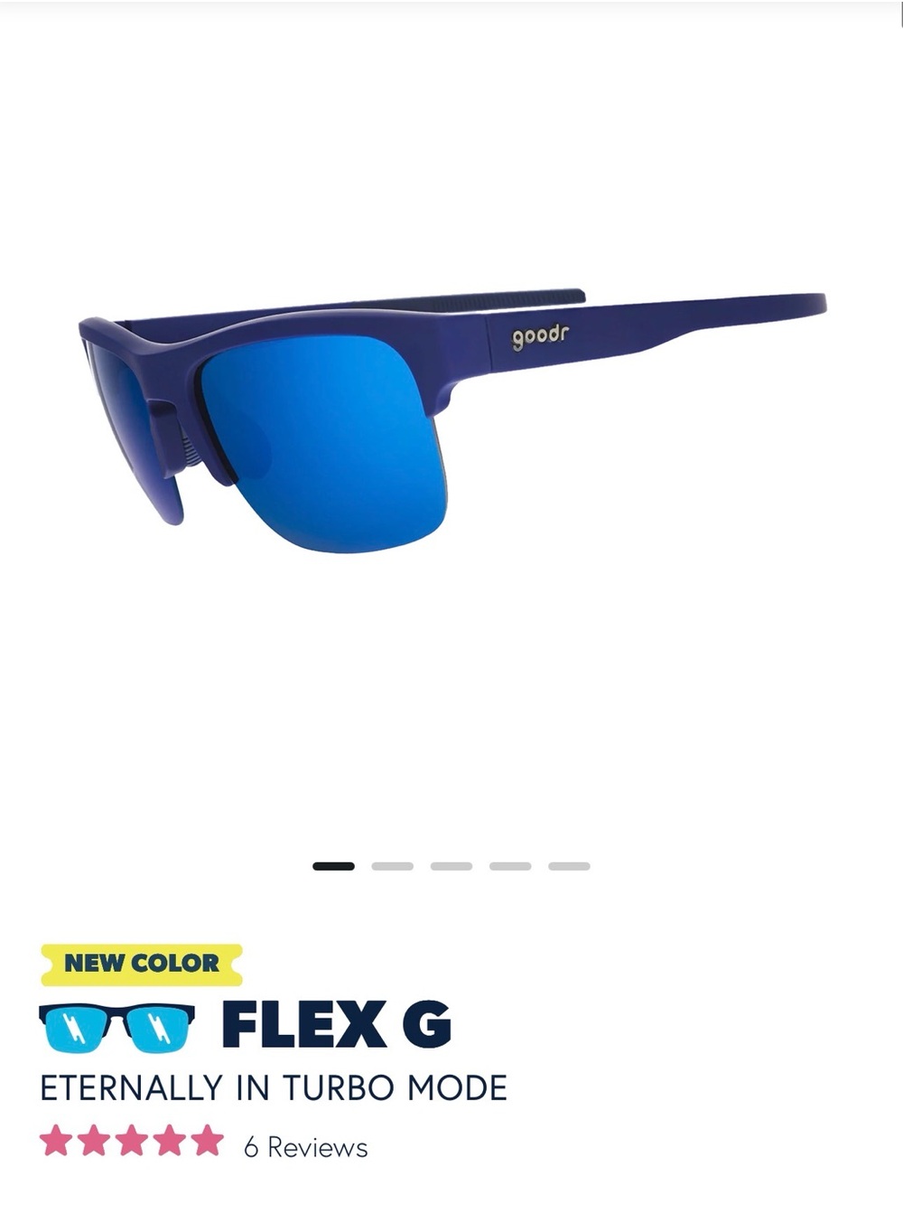 Goode Flex G Men's Sunglasses in Blue